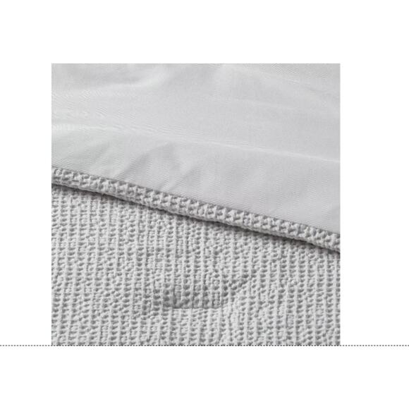 Washed Waffle Weave Comforter and Sham Set - Threshold full/queen light Gray - Picture 4 of 4